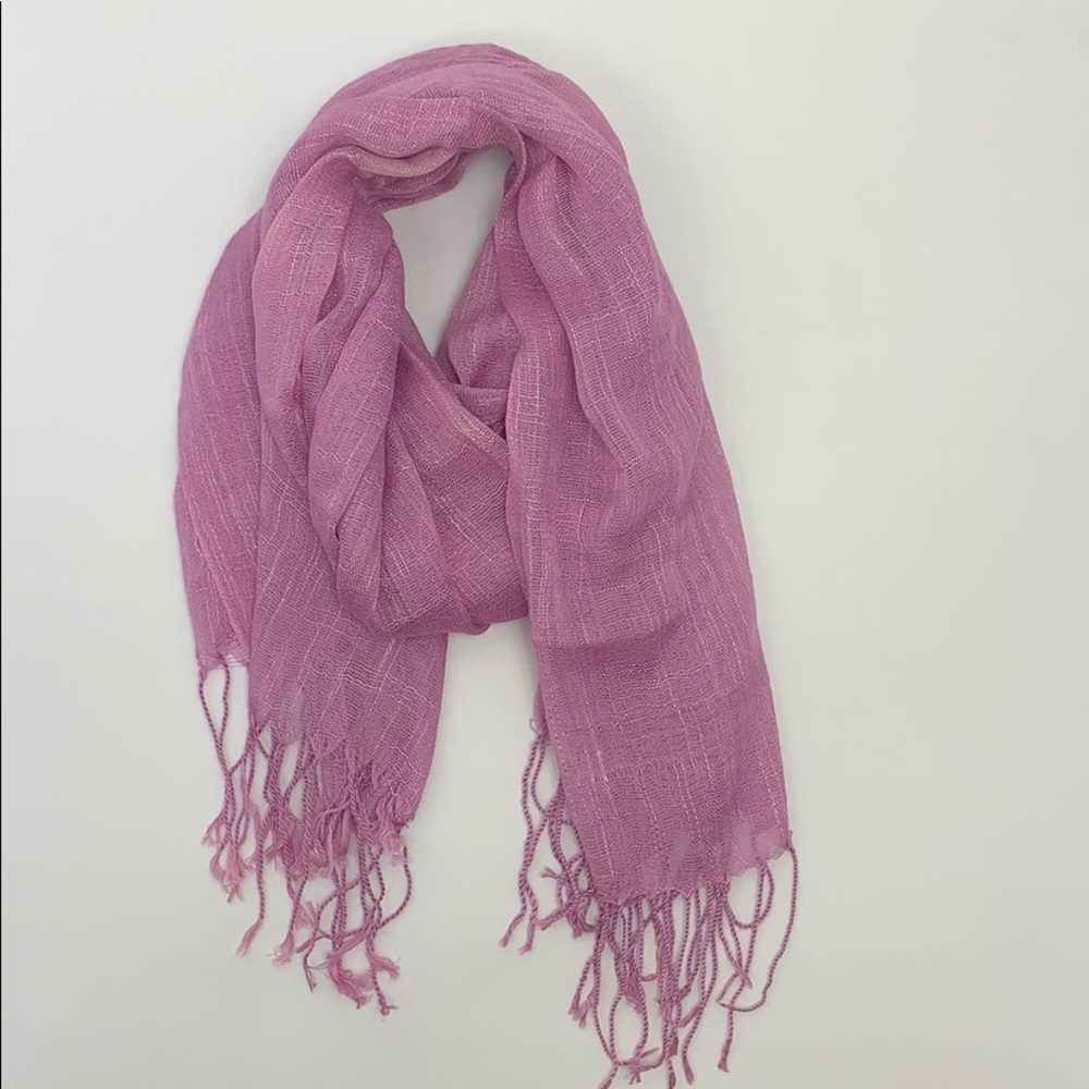 Scarfs with fringe